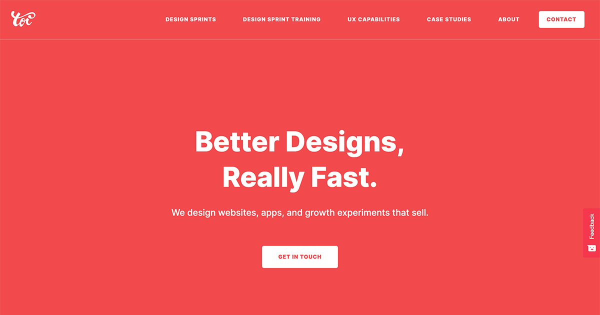 Toi - A Design Sprint / UX Agency | Innovation and Digital Product Design